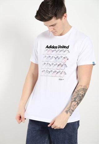VINTAGE ADIDAS T SHIRT WHITE