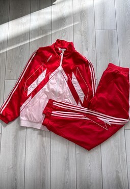 Vintage 90s Adidas Austria Track Suit Light Jacket Pants