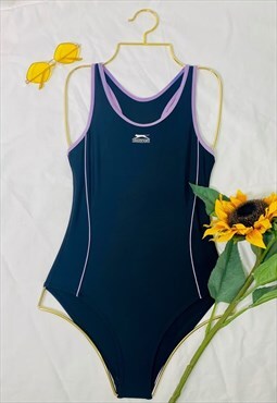 Vintage 90's Slazenger Embroidered Racerback Swimsuit