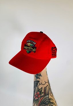 Vintage Rare 1987 Formula 1 United Colours of Bennetton Cap