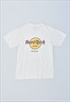 Vintage 90's Hard Rock Cafe Dublin T-Shirt Top Off White
