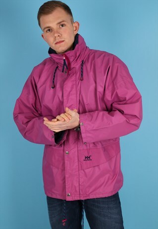 VINTAGE HELLY HANSEN WINDBREAKER JACKET IN MULTI NJ784