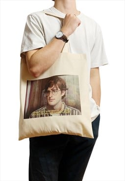 Louis Theroux Tote Bag 'Knew it was Time to Leave'
