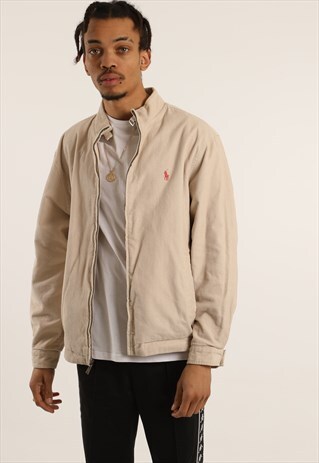 VINTAGE RALPH LAUREN REVERSIBLE CORDUROY HARRINGTON JACKET