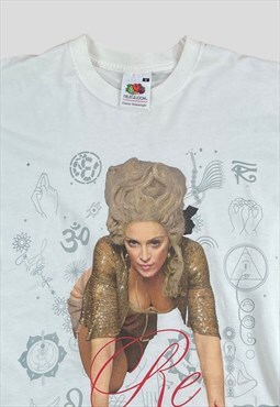 Vintage Madonna T-shirt  White with double sided print 