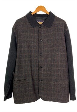 Black vintage Burberry jacket.  Size L