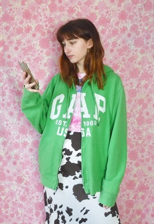 green gap hoodie