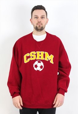 RUSSELL ATHLETIC CSHM Sweatshirt Jumper Pullover Soccer Top