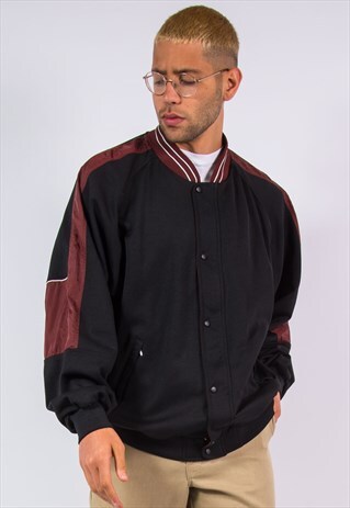 VINTAGE 90'S NIKE BOMBER JACKET BASEBALL STYLE