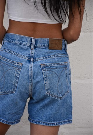 VINTAGE CALVIN KLEIN JEAN SHORTS