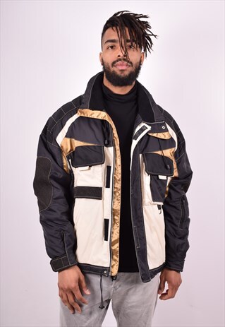 DIADORA MENS VINTAGE JACKET LARGE MULTI 90'S