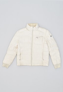Vintage 00's Y2K Sergio Tacchini Padded Jacket Off White