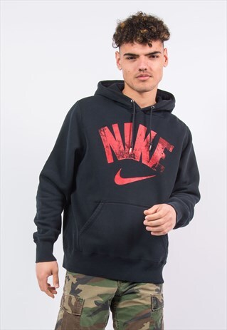 NIKE HOODIE BLACK HOODED SWEATSHIRT