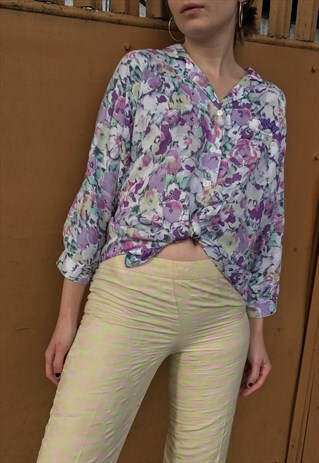 90S FLOWER SHIRT