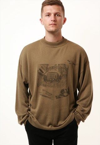 90S ITALIAN VINTAGE ALAIN INTERNATIONAL SWEATER 15899