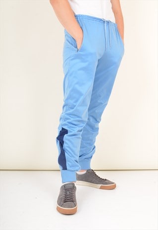 blue puma tracksuit bottoms