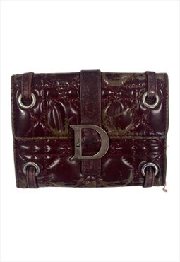 Dior vintage wine red purse 