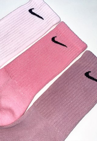 Nike Socks Multi Pastel Packs Unisex Full Crew (PACK OF 3) | Mr Dye ...