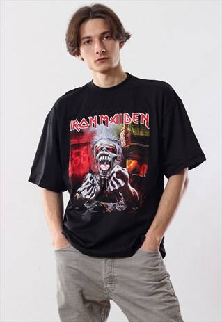 1993 VINTAGE IRON MAIDEN 666 FM BAND TEE T SHIRT