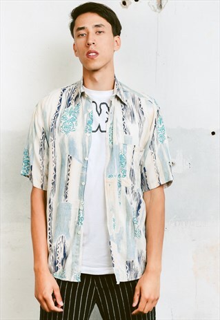 VINTAGE 90S PATTERNED SHIRT