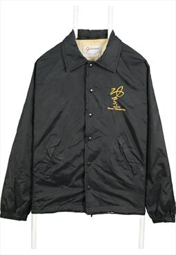Trimark 90's College Coach Jacket Button Up Varsity Jacket L
