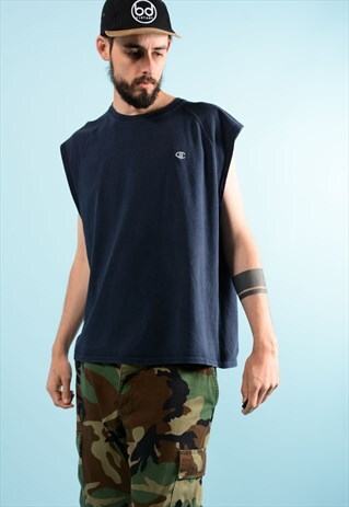 SLEEVELESS CHAMPION TEE SHIRT