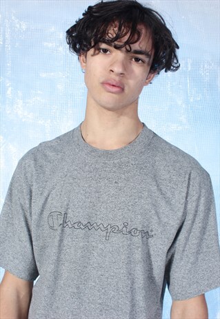 VINTAGE CHAMPION GREY TEE
