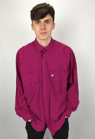 90S VINTAGE PATTERNED FESTIVAL SHIRT