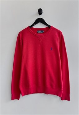 Vintage Polo Ralph Lauren Red Sweatshirt Pullover