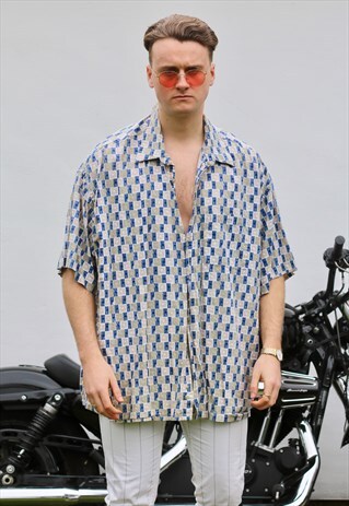 PIERRE CARDIN TAPESTRY VINTAGE SHORT SLEEVE SHIRT