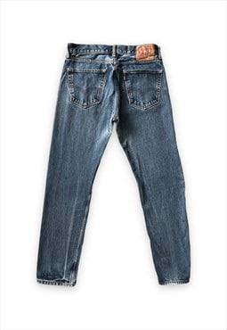 Mens Levis jeans light blue denim 505 vintage