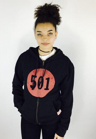 LEVIS BLACK ZIP UP