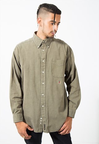 VINTAGE TOMMY HILFIGER SHIRT / S4670