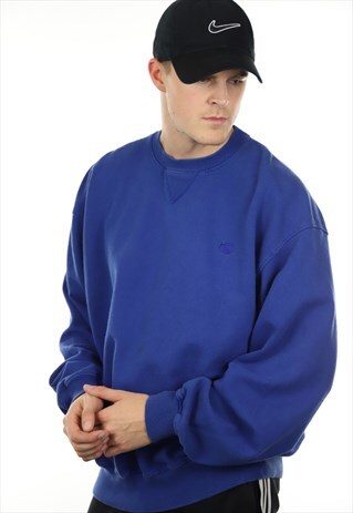 VINTAGE CHAMPION SWEATSHIRT BLUE