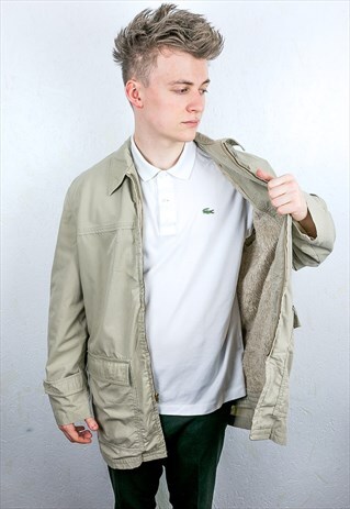 VINTAGE FAUX FUR LINED JACKET