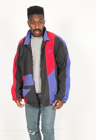 VINTAGE 80S USA NIKE SHELL SPORT JACKET / R141