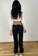 VINTAGE BOOTCUT JEANS WOMEN'S BLACK