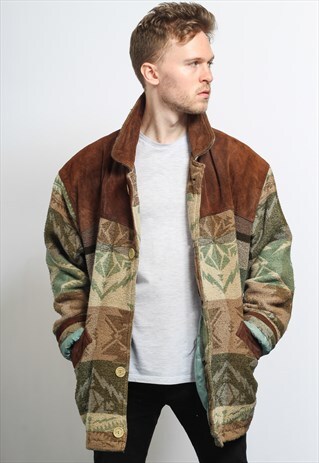 VINTAGE AZTEC INCA JACKET