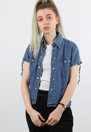 VINTAGE FENDI DENIM SHIRT