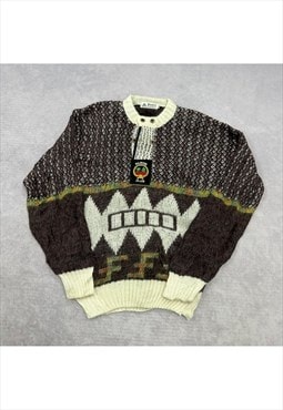 Vintage Knitted Jumper Men's L