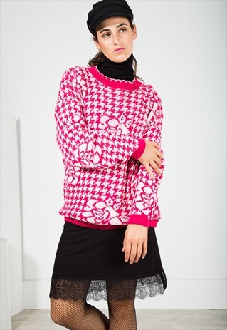 ON SALE VINTAGE 80S CLASSIC KNITWEAR JUMPER / S0059