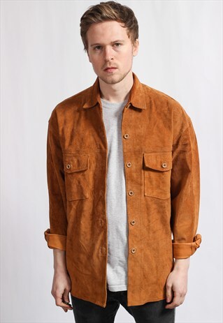 VINTAGE SUEDE SHIRT
