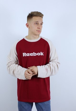 VINTAGE REEBOK BIG LOGO SWEATSHIRT