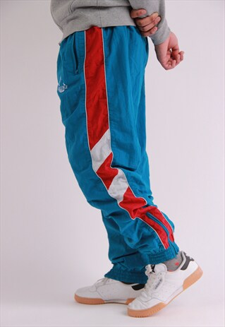 VINTAGE PATTERNED SHELL TRACKSUIT BOTTOMS