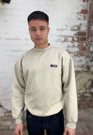 VINTAGE LOTTO 90'S SWEATSHIRT - BEIGE