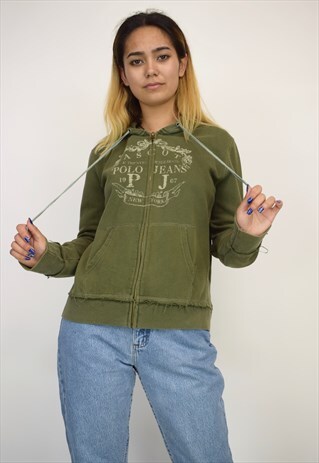 VINTAGE 90'S ASCOT POLO JEANS HOODIE