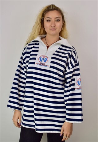 VINTAGE 90'S 1/4 ZIP SWEATSHIRT