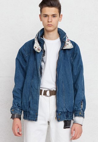 VINTAGE BLUE DENIM JACKET