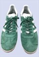 GAZELLE MINT GREEN PASTEL LOW SUEDE CASUAL TRAINERS