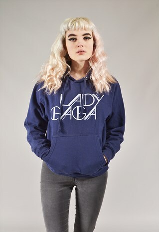 LADY GAGA TOUR HOODIE NAVY BLUE